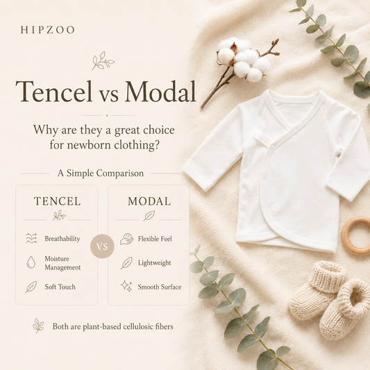Tencel vs Modal: Why They Are a Great Choice for Newborn Clothing