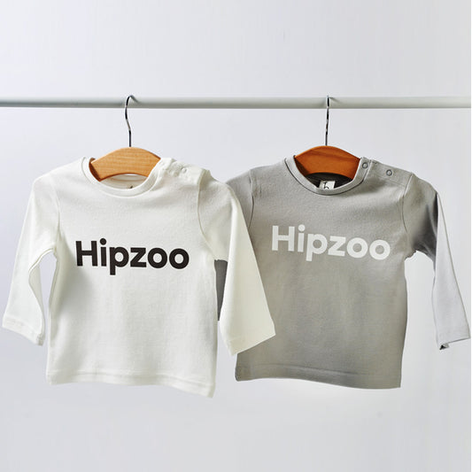 Hipzoo Organic Cotton Long Sleeve Baby T-Shirt