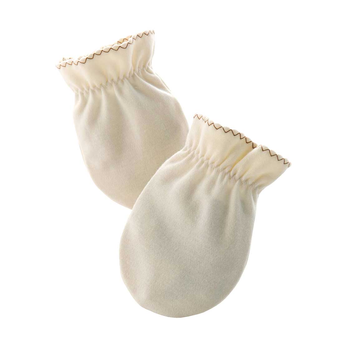 Hipzoo Organic Cotton Baby Mittens - 3-Pack Set