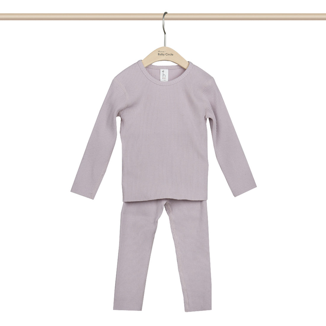 Hipzoo Organic Cotton Kids Pajama Set Flat seam