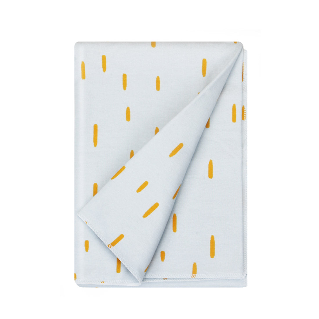 Hipzoo Organic Cotton Baby Blanket – Soft Breathable Fox Print Swaddle | Made in Korea