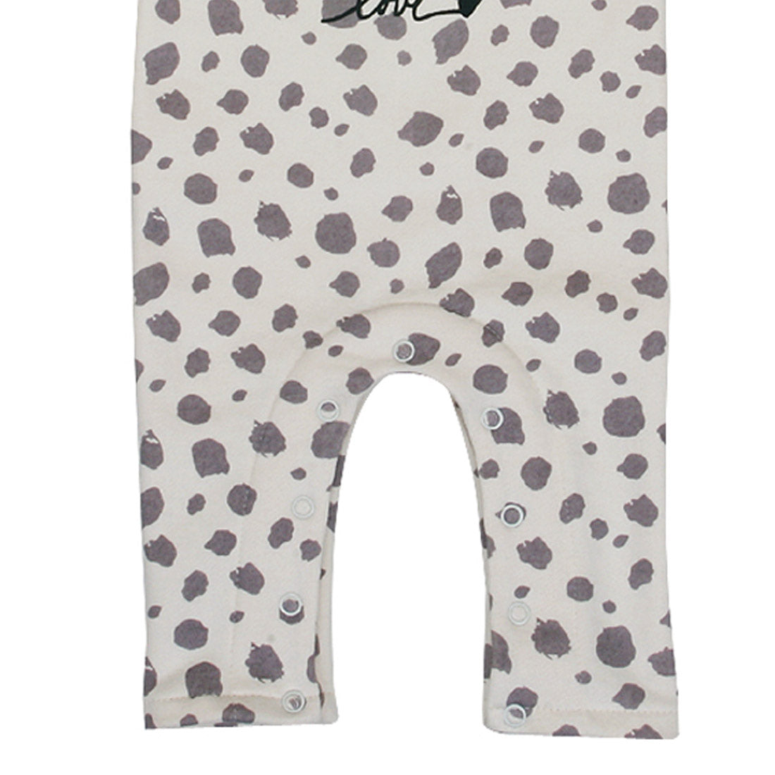 Hipzoo Organic Cotton Baby Romper - Leopard Face Design