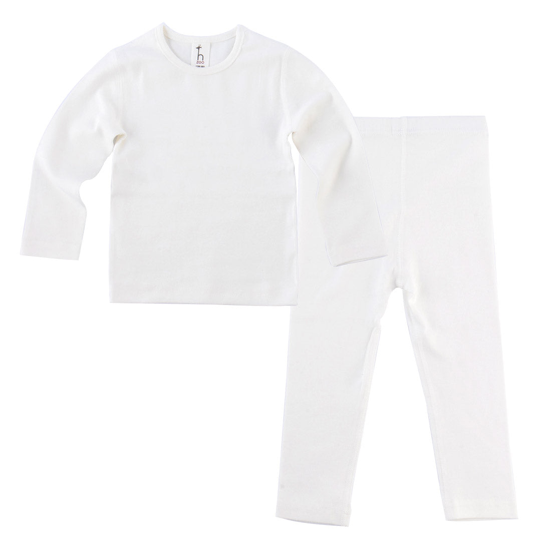 Organic Cotton High-Tension Flat Seam baby toddler Pajama Set