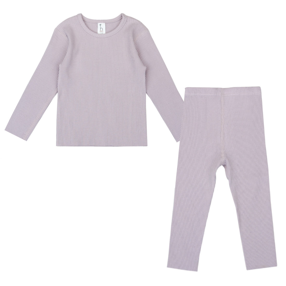 Hipzoo Organic Cotton Kids Pajama Set Flat seam