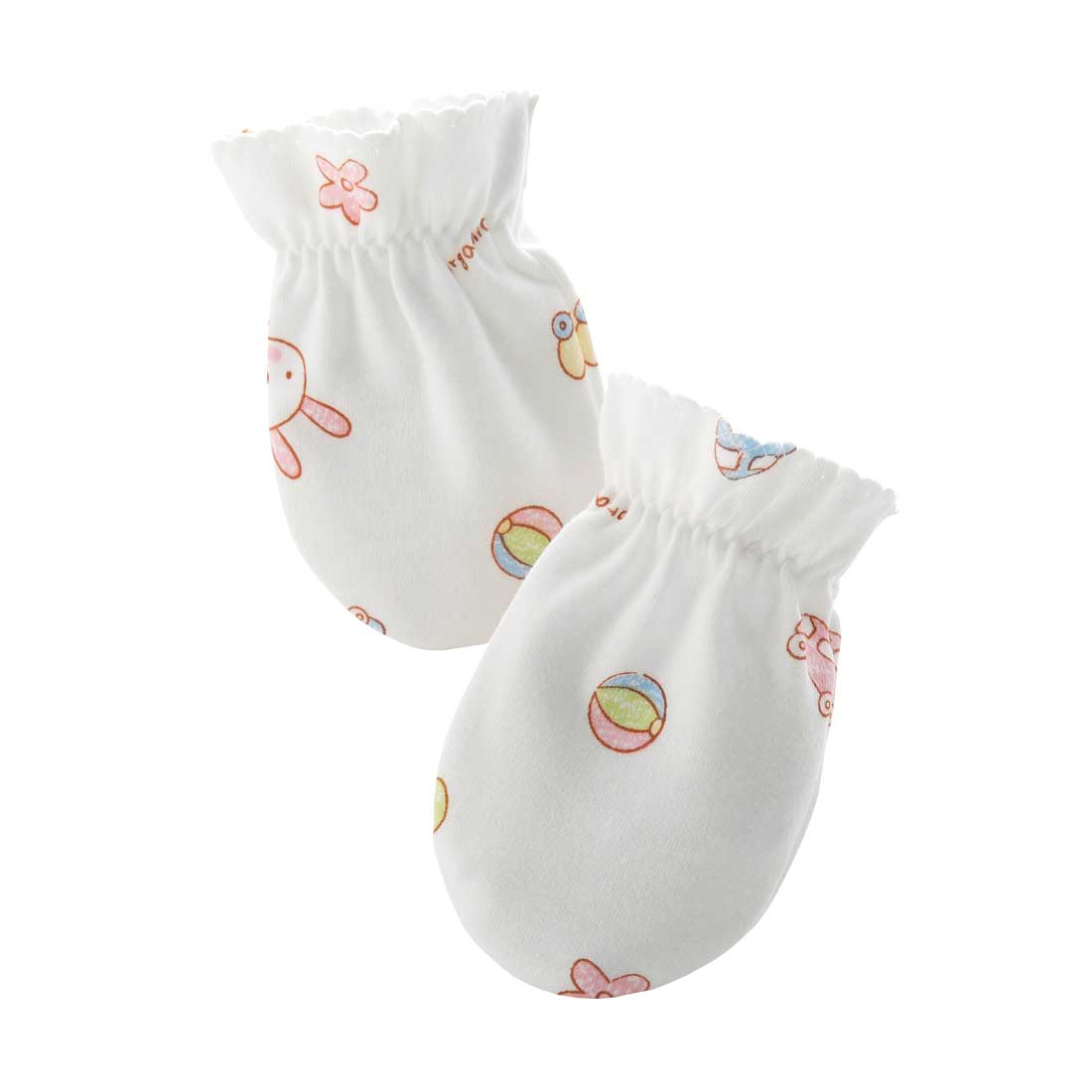 Hipzoo Organic Cotton Baby Mittens - 3-Pack Set