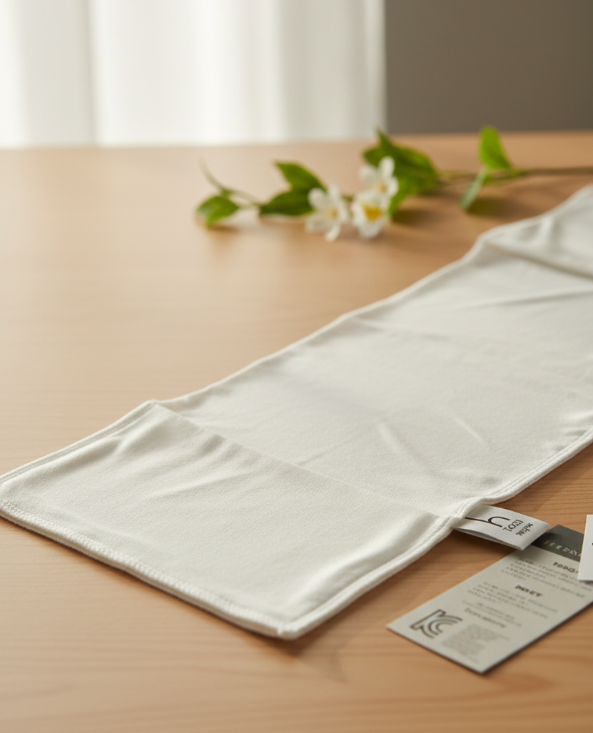 HIPZOO TENCEL™ Modal Newborn Cocoon Swaddle & Hat Set – Womb-Like Baby Wrap, Made in Korea