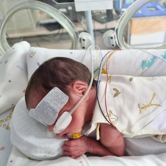 NICU Prone Pad for Premature Babies - Organic Support | Made in Korea