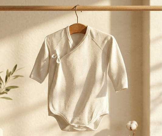 Hipzoo Organic Cotton Korean Jeogori Style baby onesie