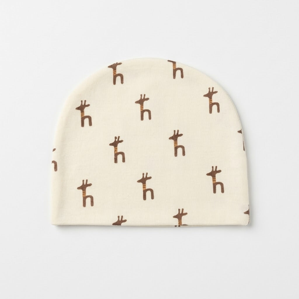 HIPZOO TENCEL™ Modal Newborn Cocoon Swaddle & Hat Set – h logo pattern-Like Baby Wrap, Made in Korea